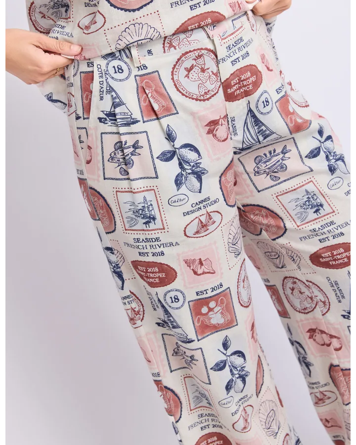 French Riviera Pant