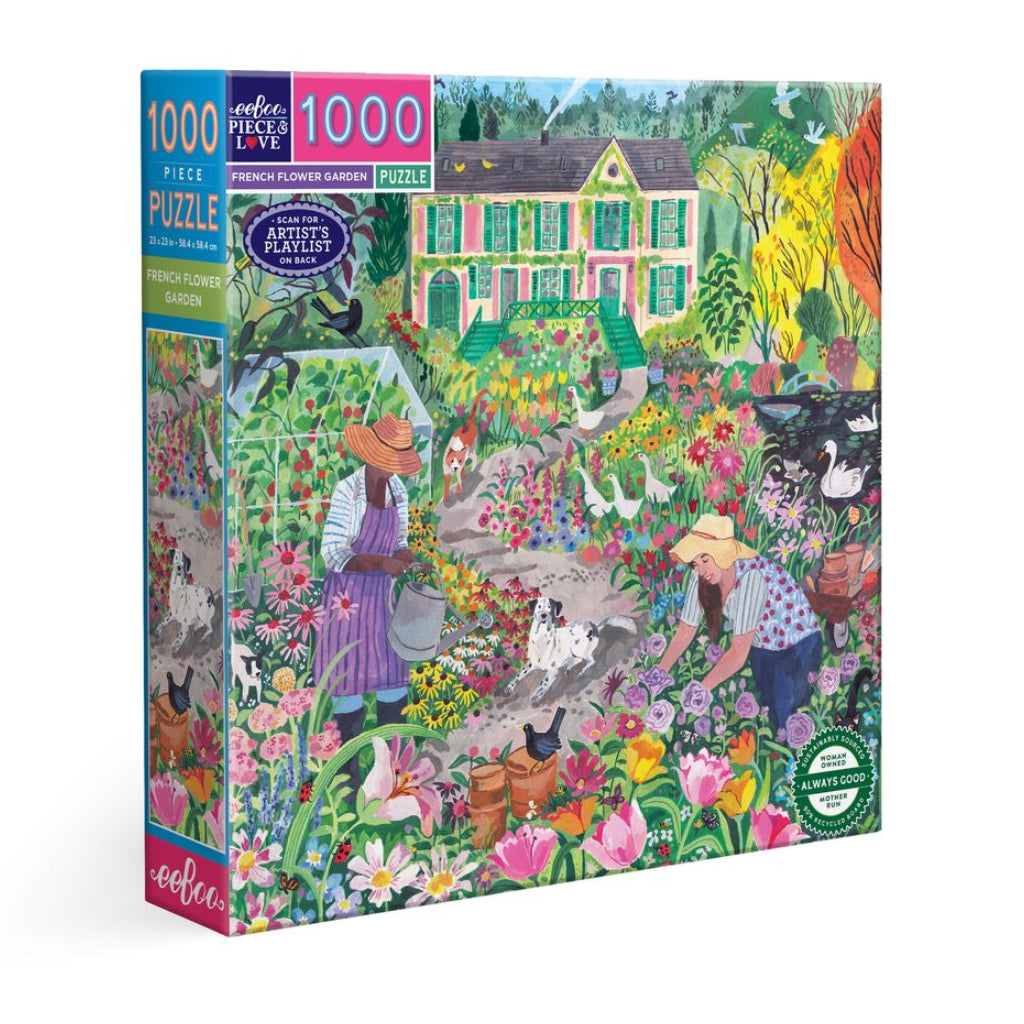 French Flower Garden Puzzle