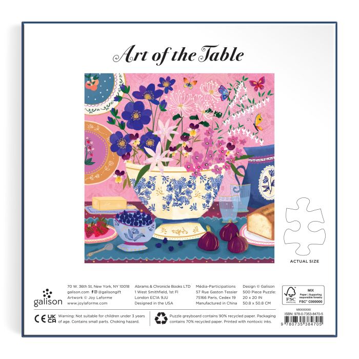Art of the Table Foil Puzzle