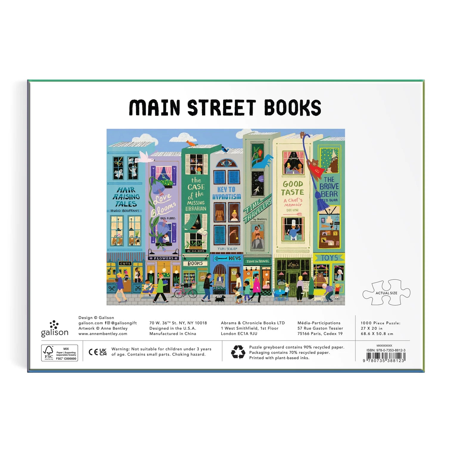Main Street Books Puzzle