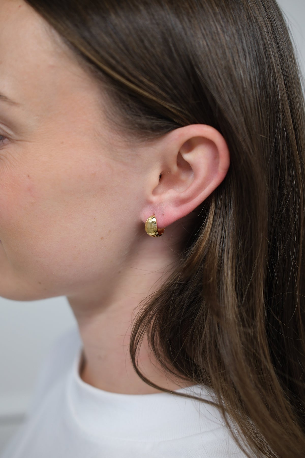 Gia Hoop - Gold or Silver