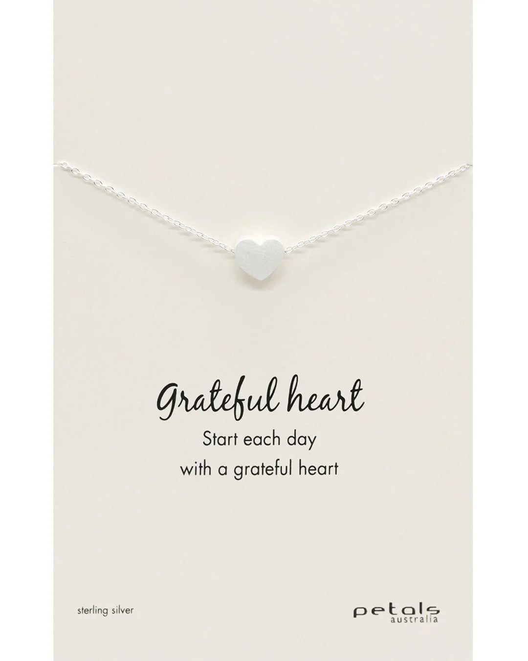 Grateful Heart Necklace