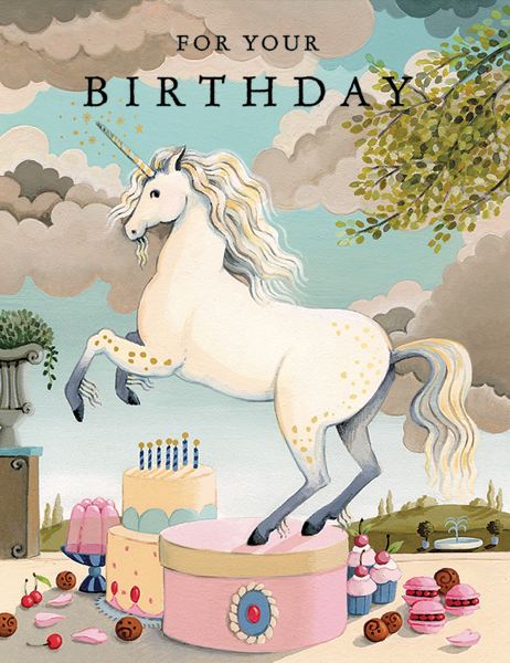 Unicorn Birthday Card