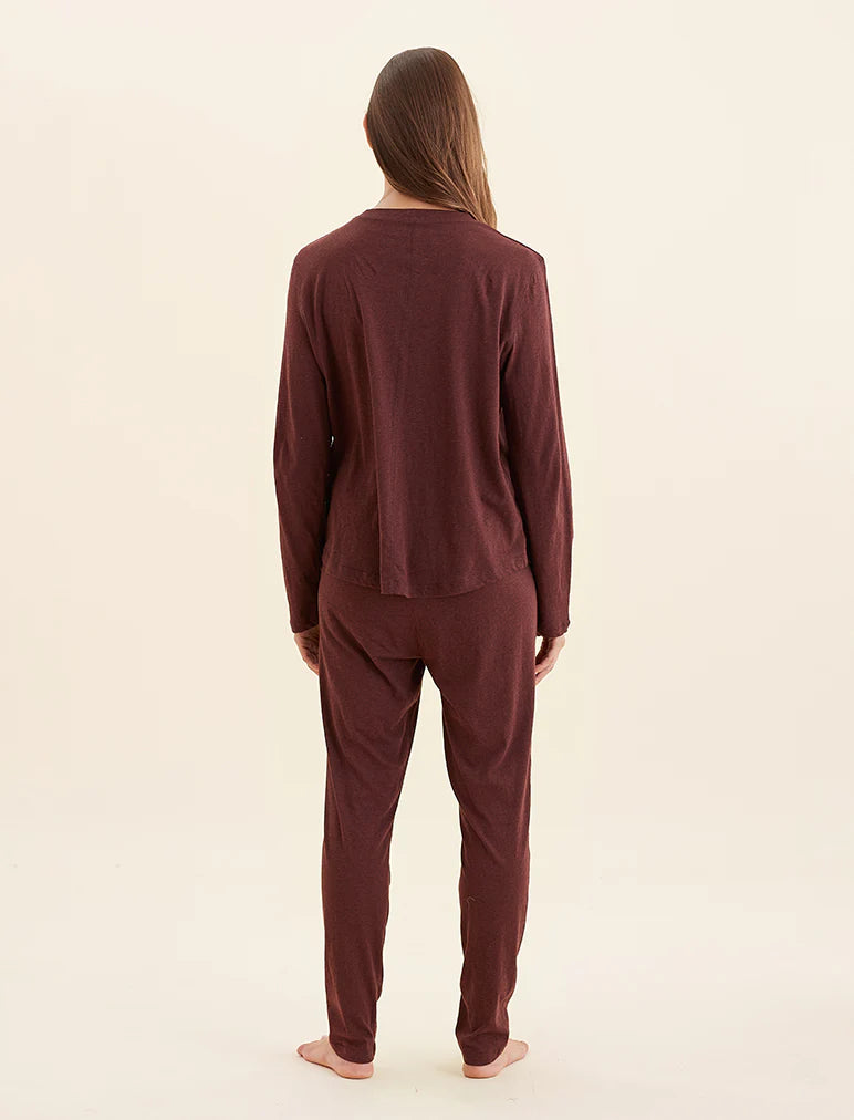 Jada Organic Cotton Knit LS Tee