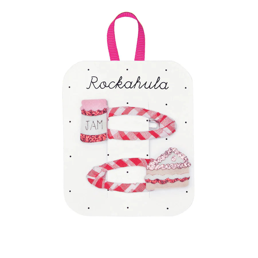 Jam & Cake Gingham Clips