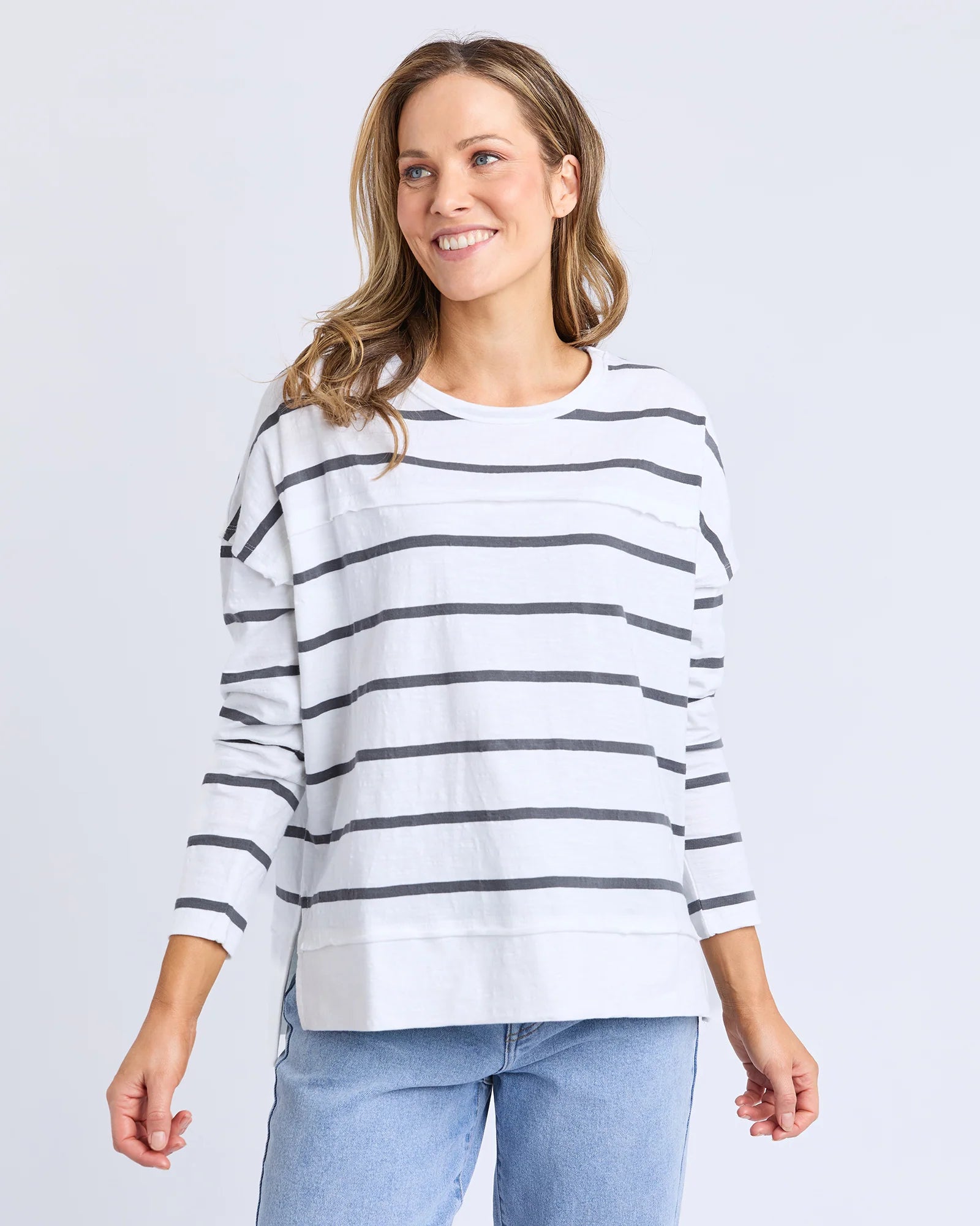 Jayne Stripe Throw On