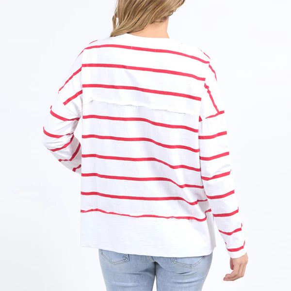 Jayne Stripe Throw On