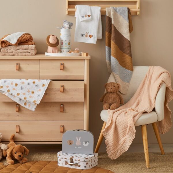 Oslo Knitted Baby Blanket