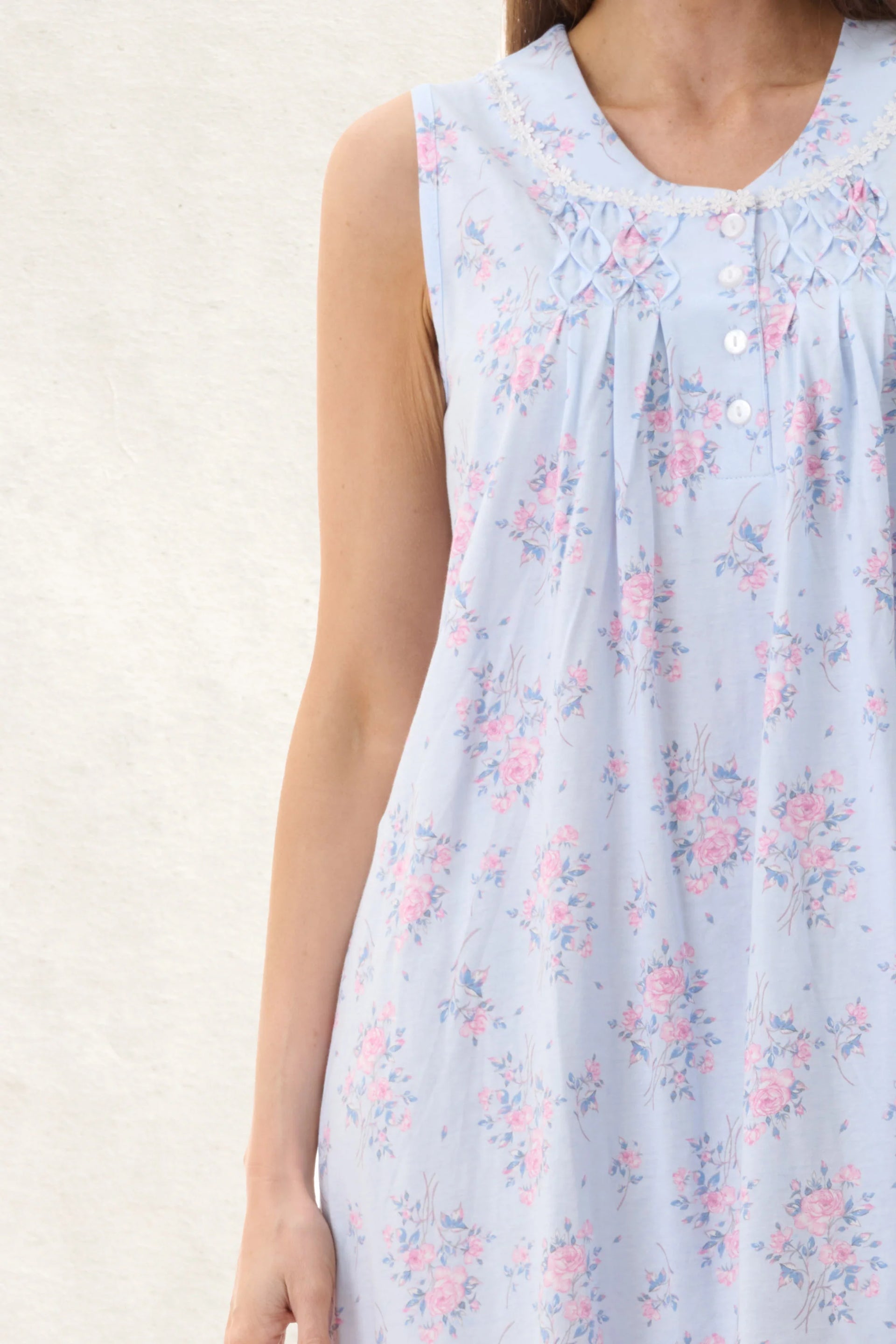 Kym Sleeveless Short Nightie