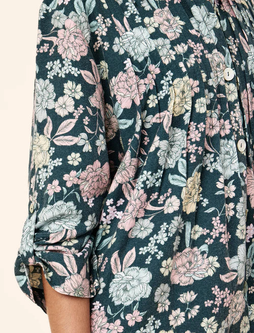 Karolina Cosy Pleat Front Nightie
