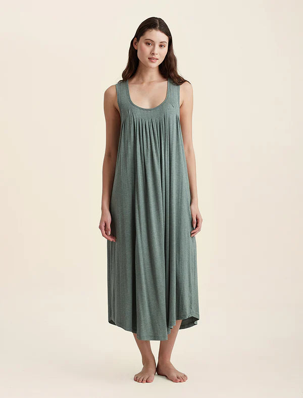 Kate Modal Pleat Front Maxi Nightie