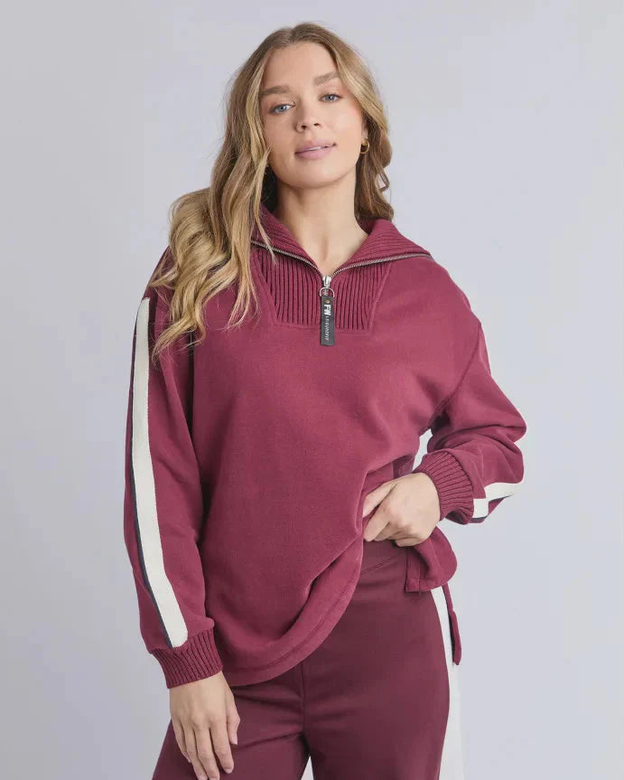 Knit Collar Crew