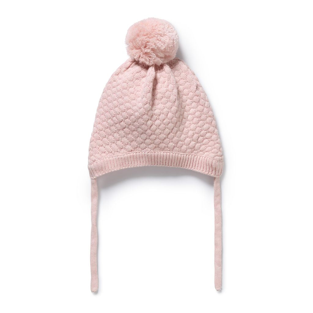 Knitted Bubble Bonnet