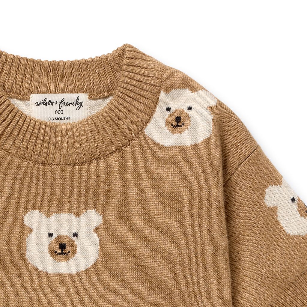 Knitted Jacquard Jumper