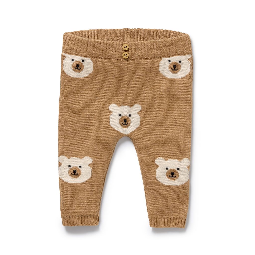 Knitted Jacquard Legging
