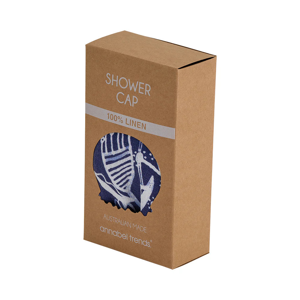 Linen Shower Cap
