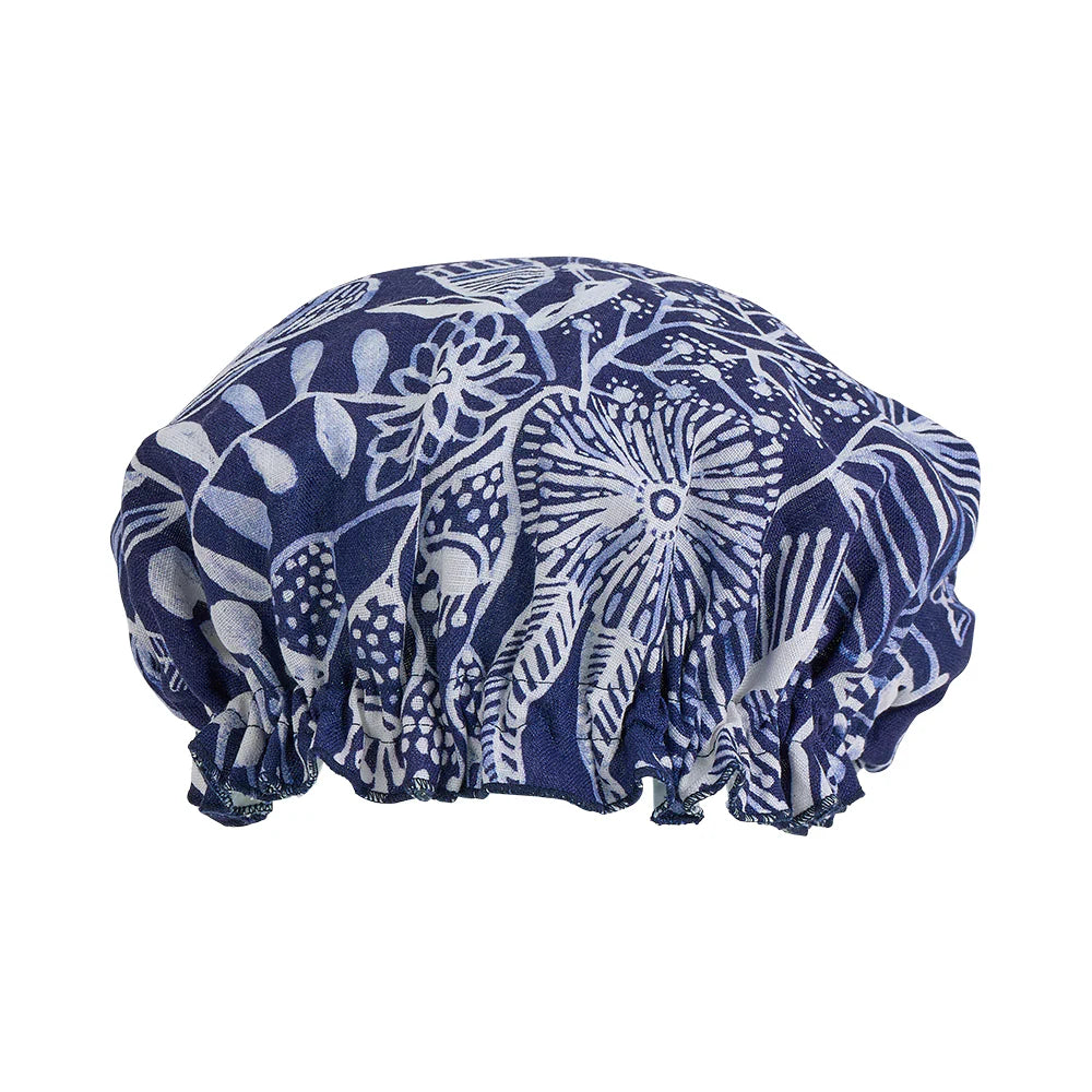 Linen Shower Cap