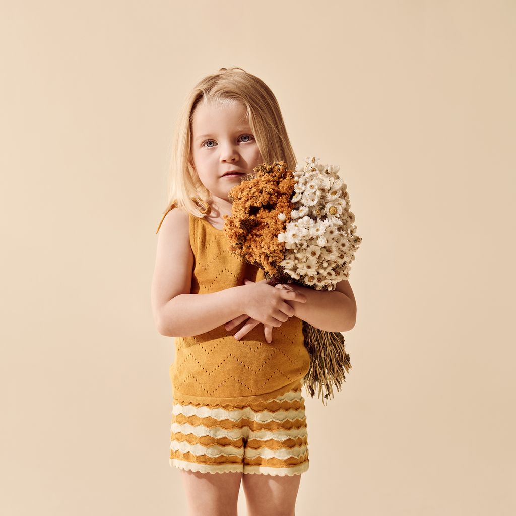 Knitted Chevron Set