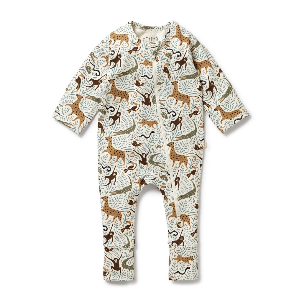 Zipsuit with Feet
