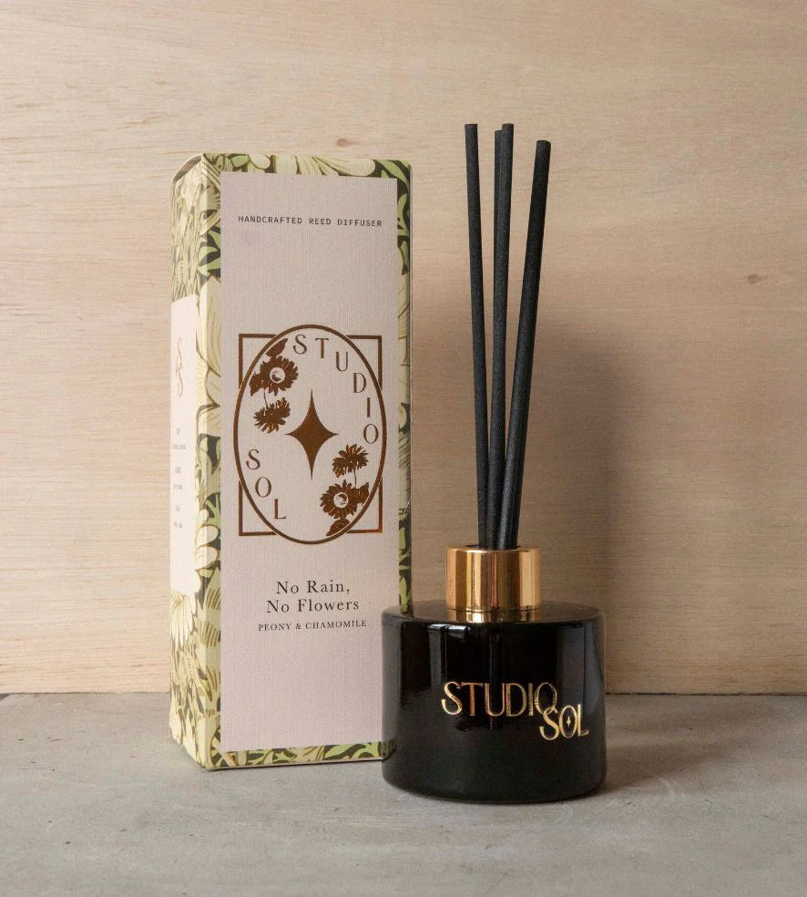 No Rain No Flowers Diffuser - Peony + Chamomile