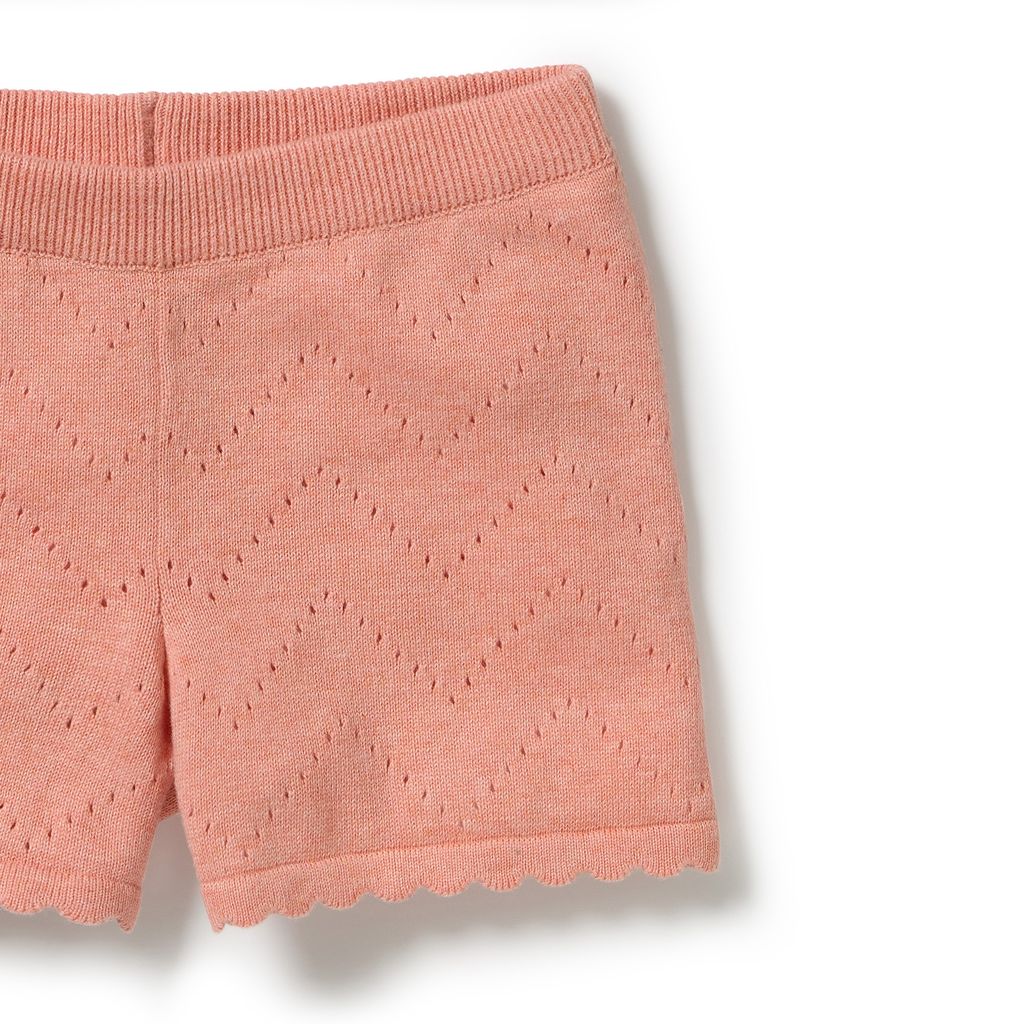 Knitted Pointelle Set