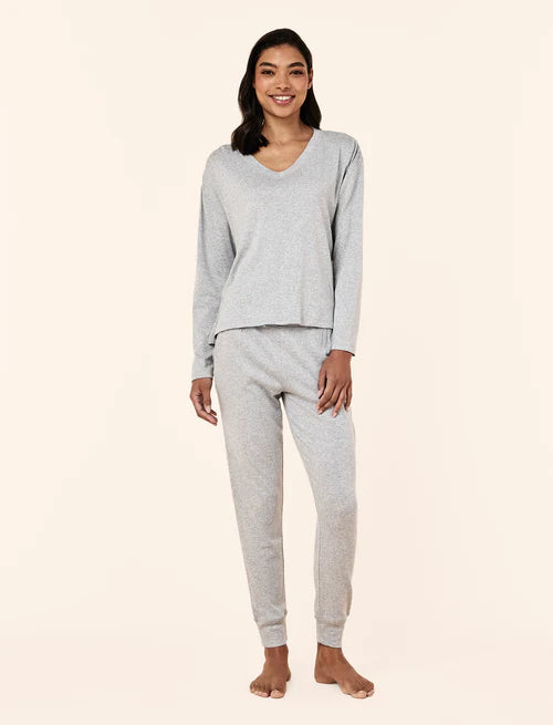 Pia Luxe V Neck Top