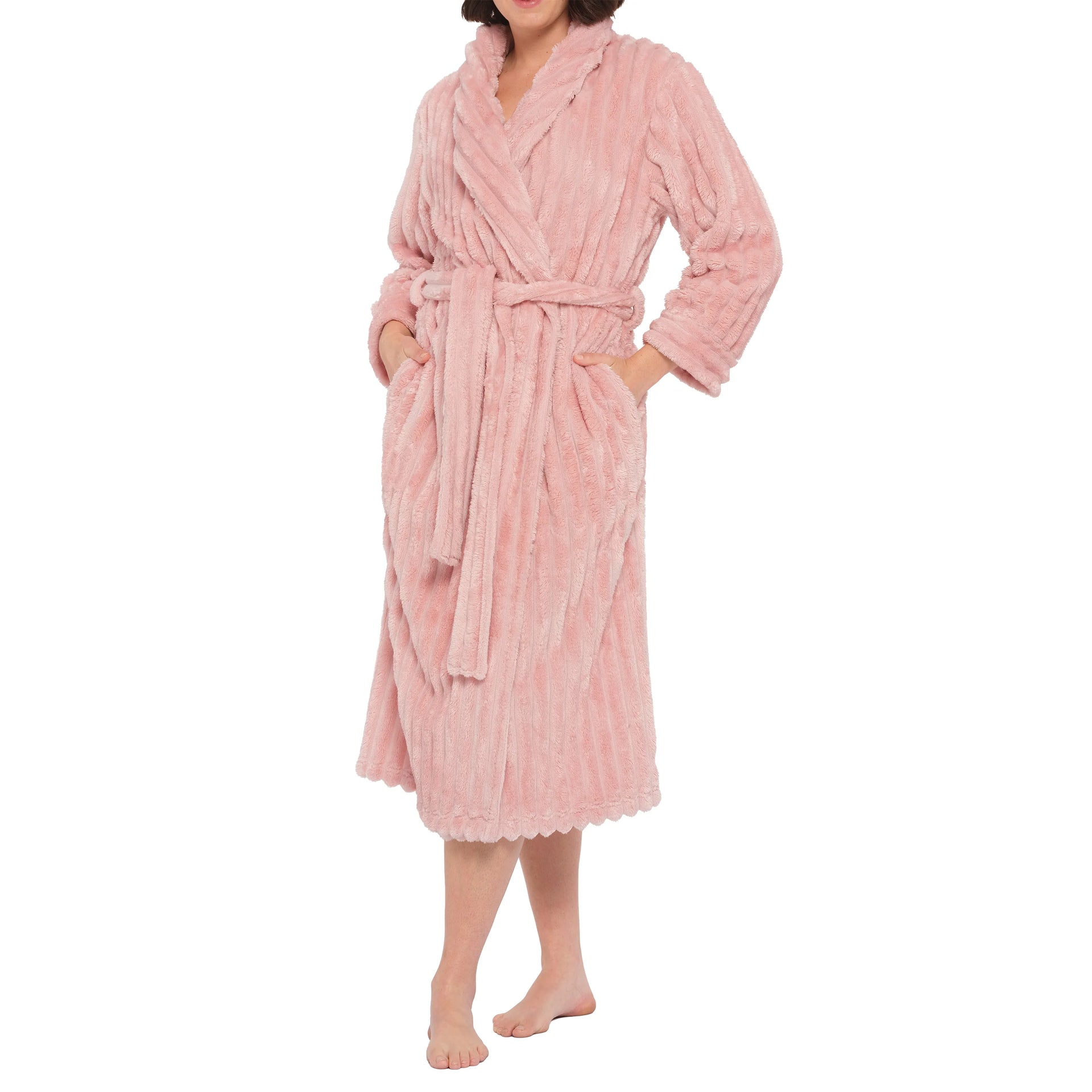 Fleece Long Gown