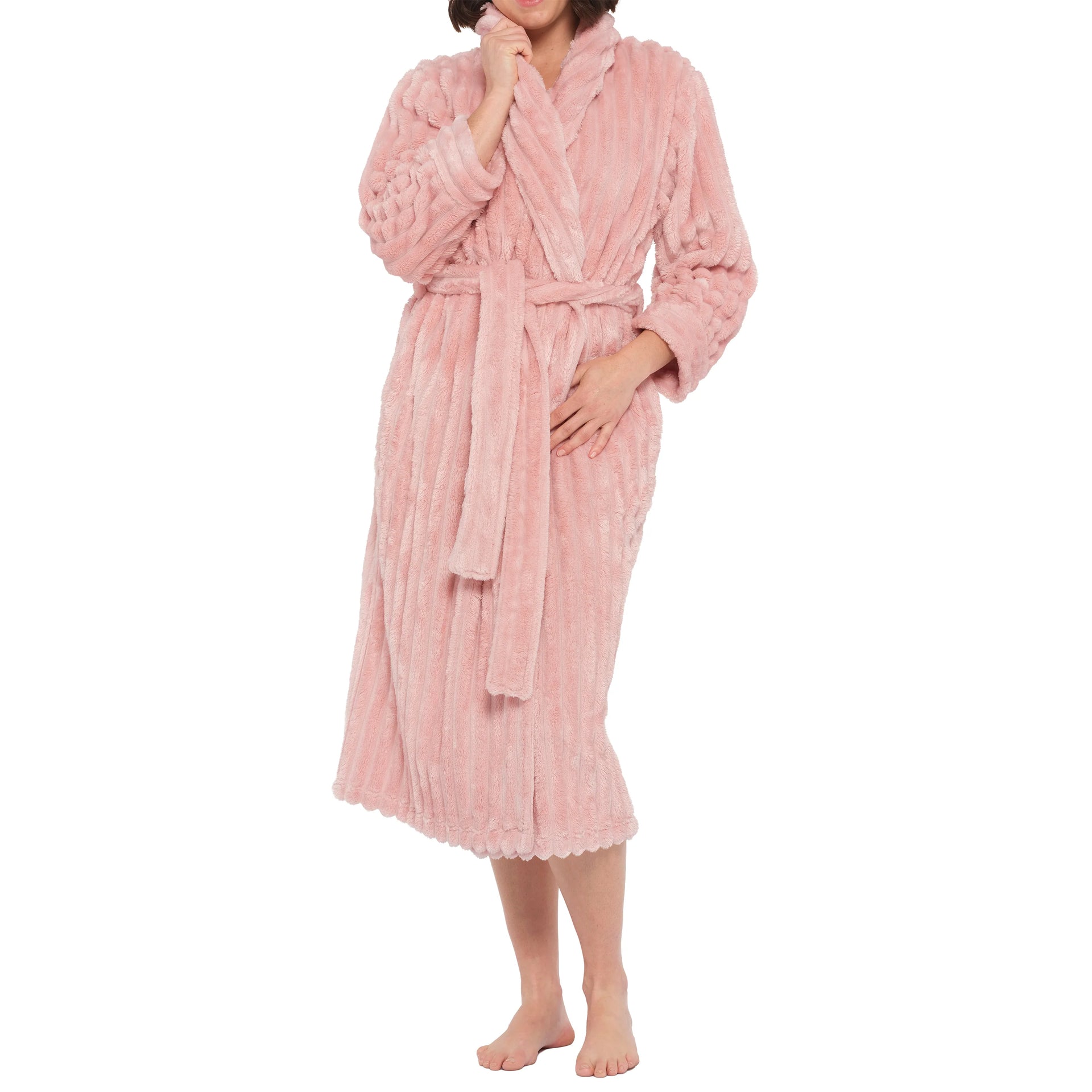 Fleece Long Gown