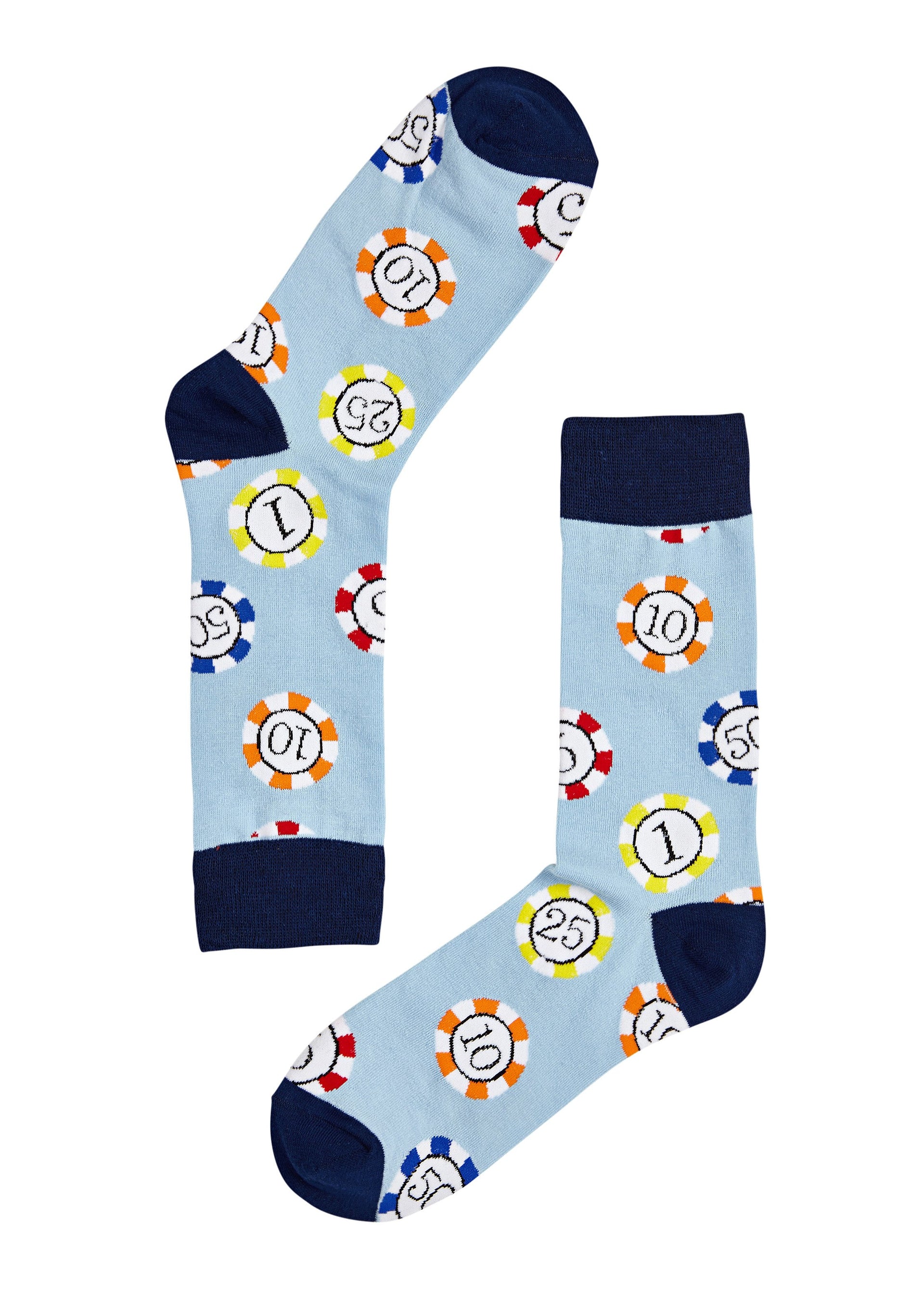 Poker Chip Socks