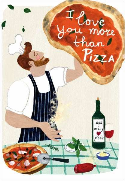 More Than Pizza Card