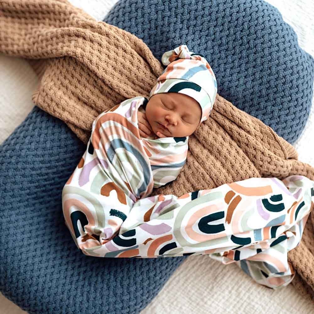 Jersey Wrap & Beanie Set