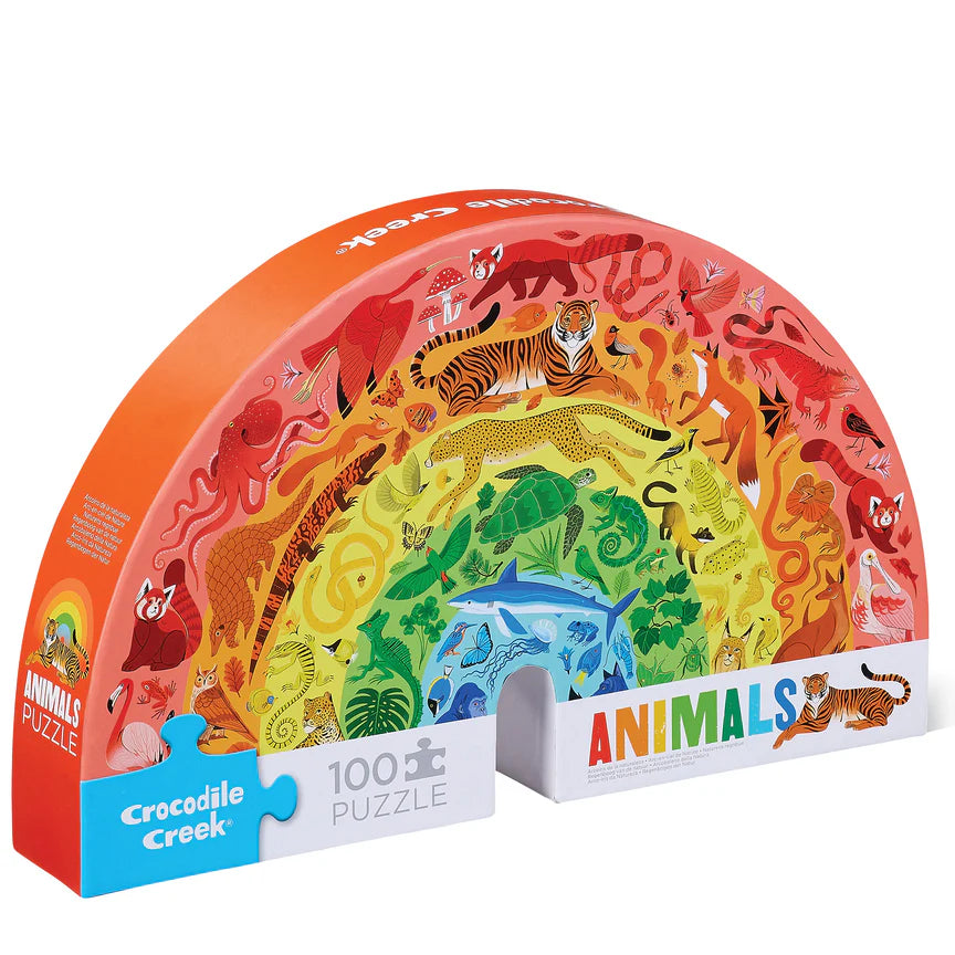 Animals Rainbow Puzzle