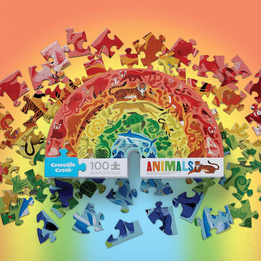 Animals Rainbow Puzzle