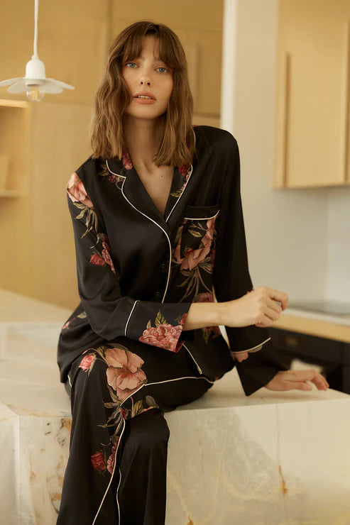 Ruby Floral Satin PJ