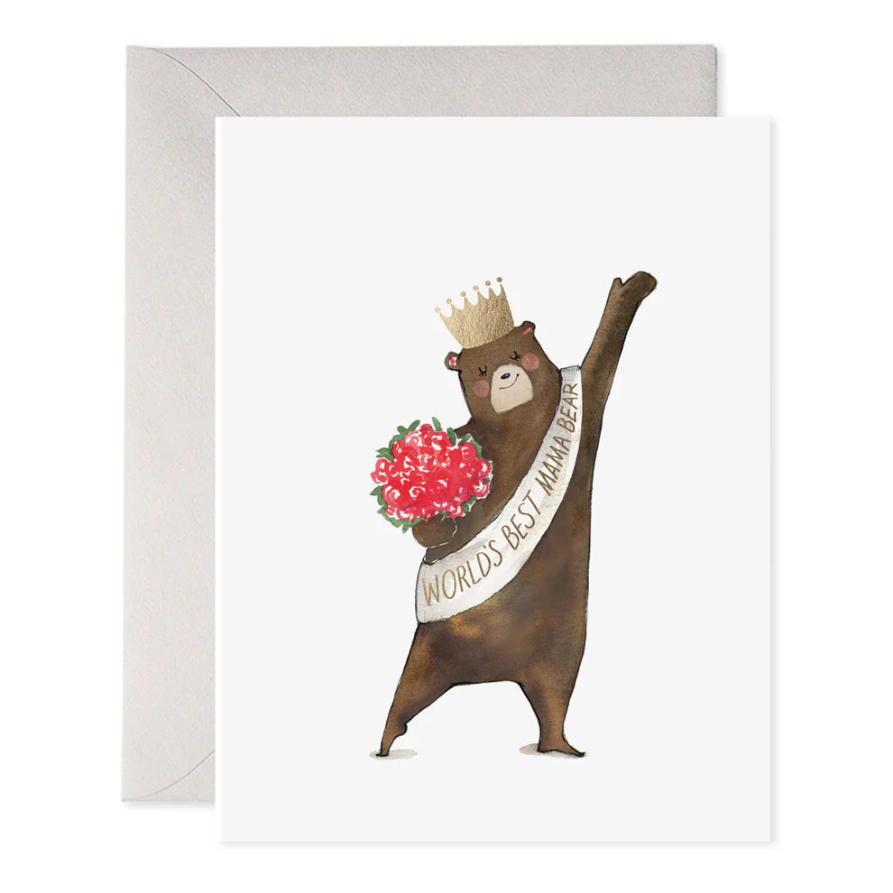 Mama Bear Foil Card