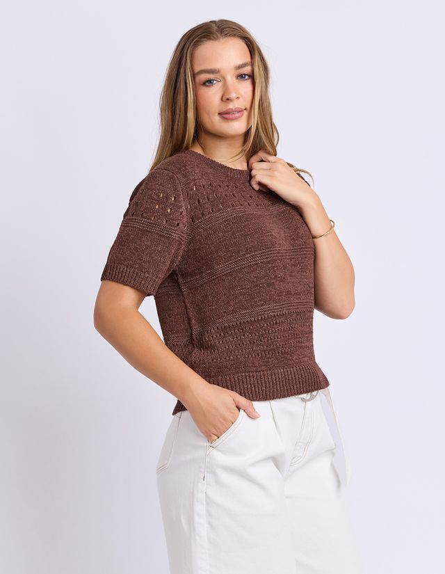 Sable Knit Top