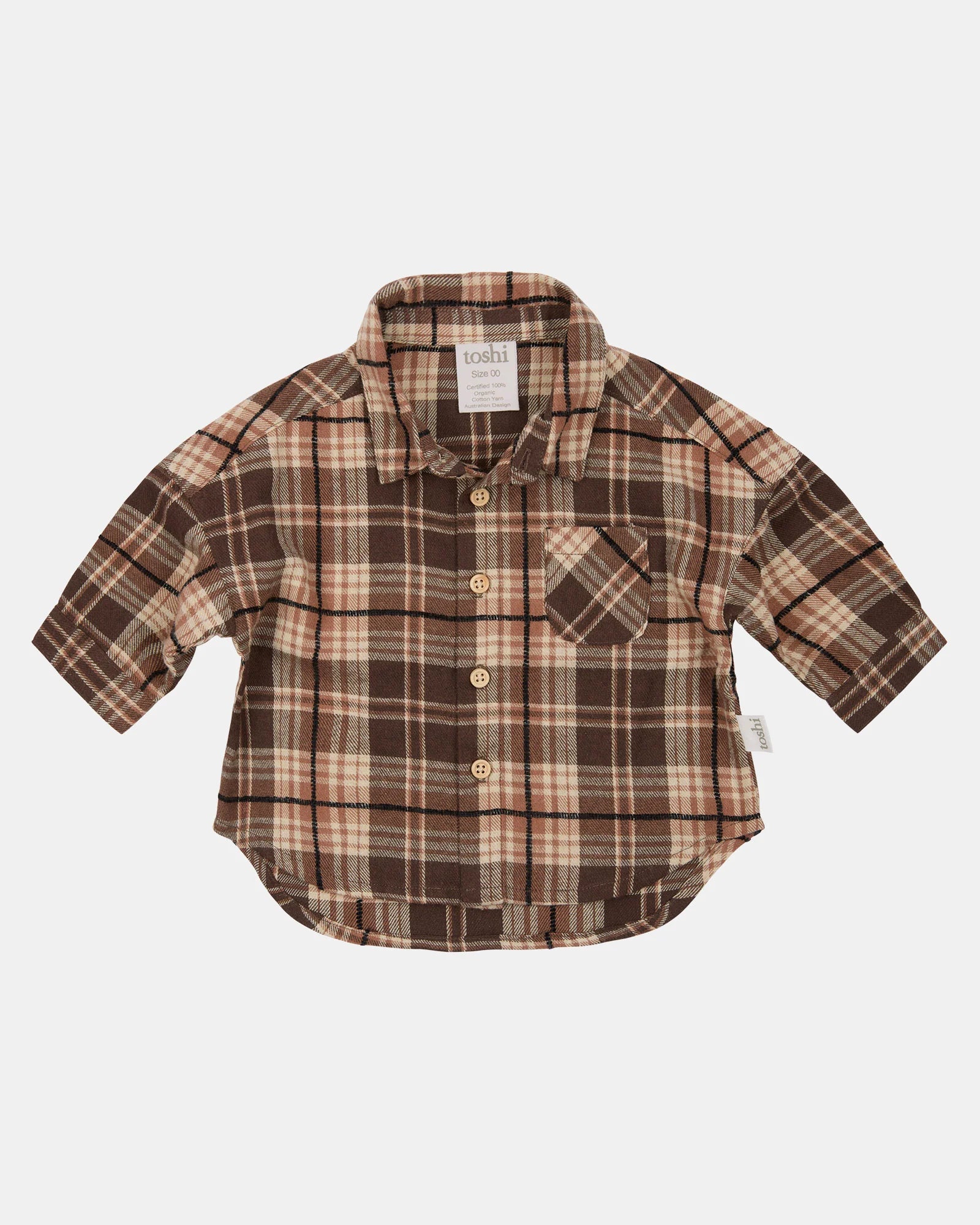 Brown Check Harper Shirt
