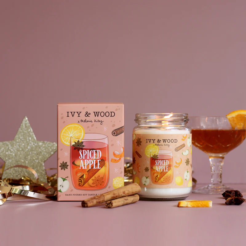 Spiced Apple Christmas Candle
