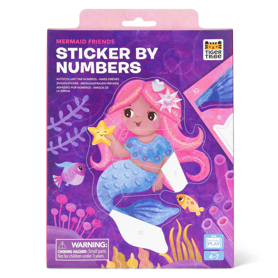 Sticker by Numbers - Mermaid Friends