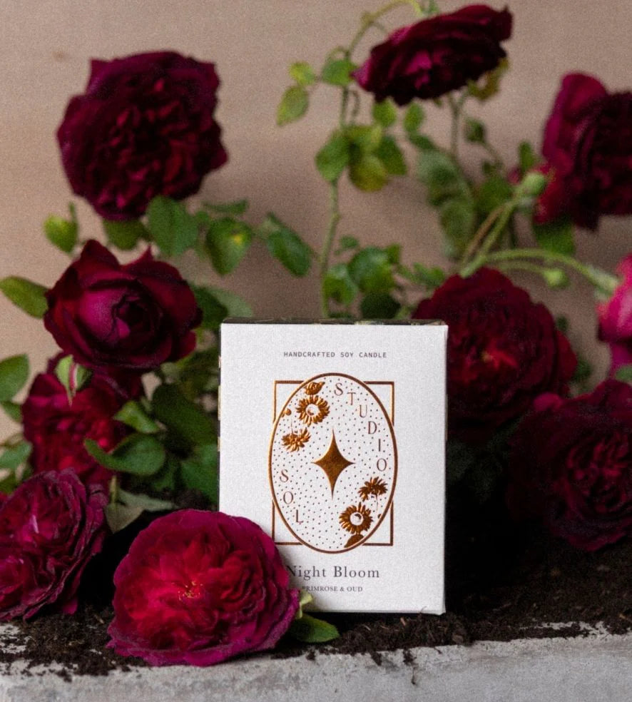 Nightbloom Candle - Primrose + Rose