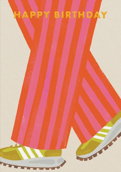 Stylish Walking Card