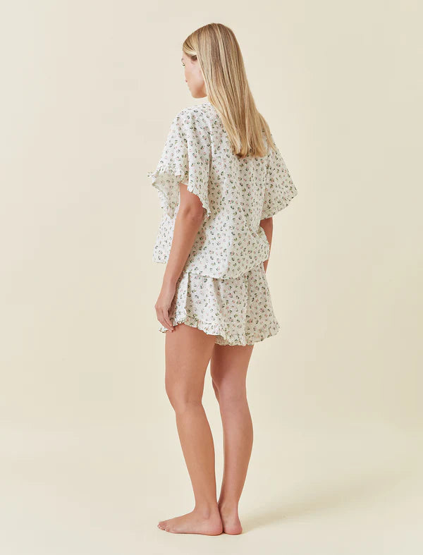 Swiss Dot Flutter Boxer Short