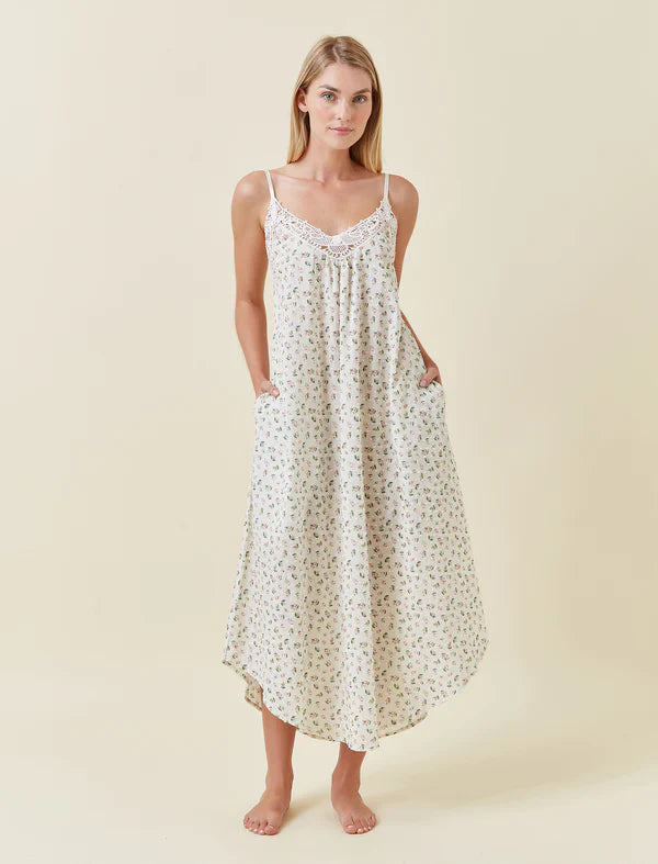 Swiss Dot Maxi Nightie