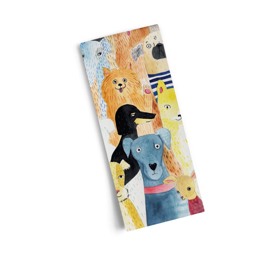 Dog Park Teatowel