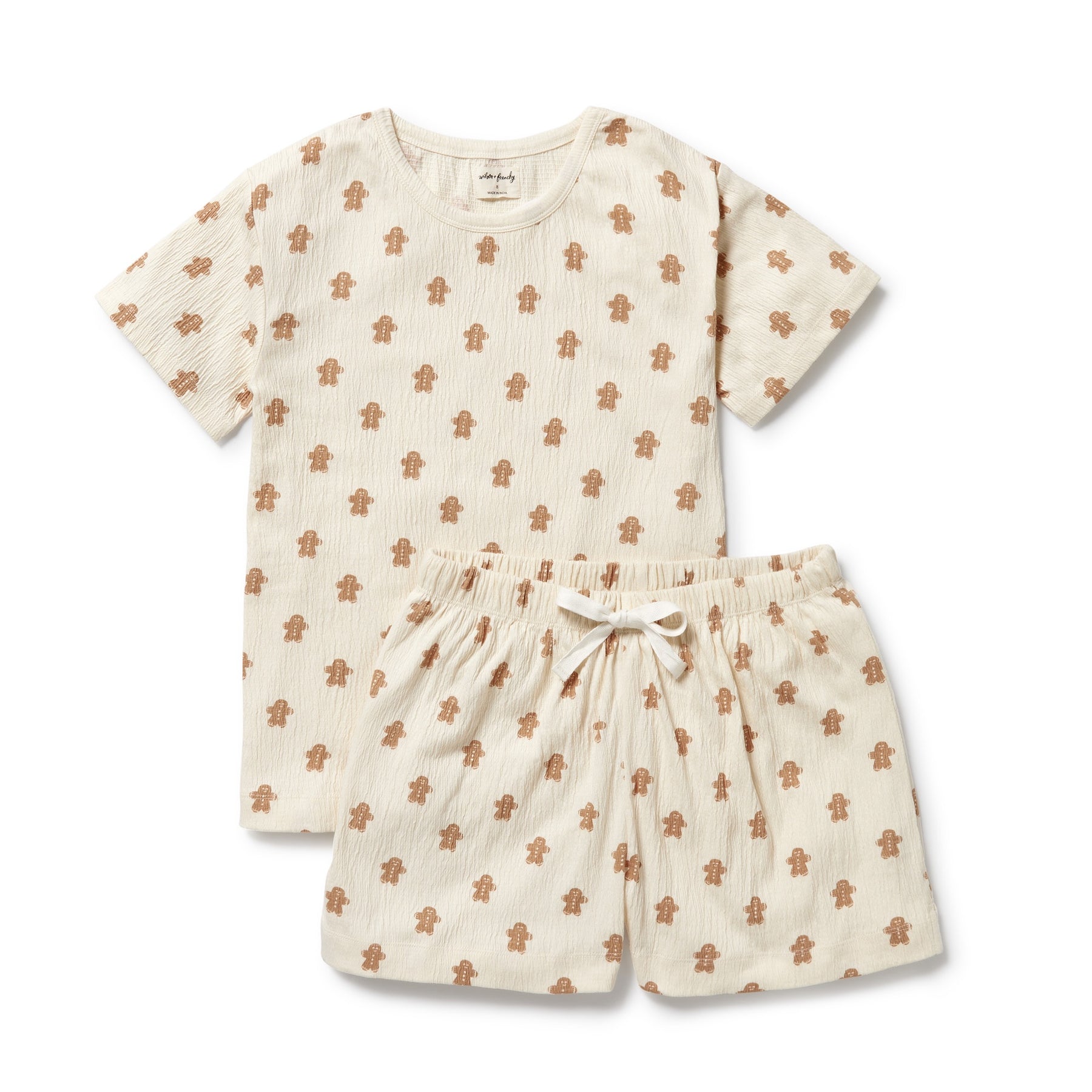 Crinkle Cotton Pyjamas