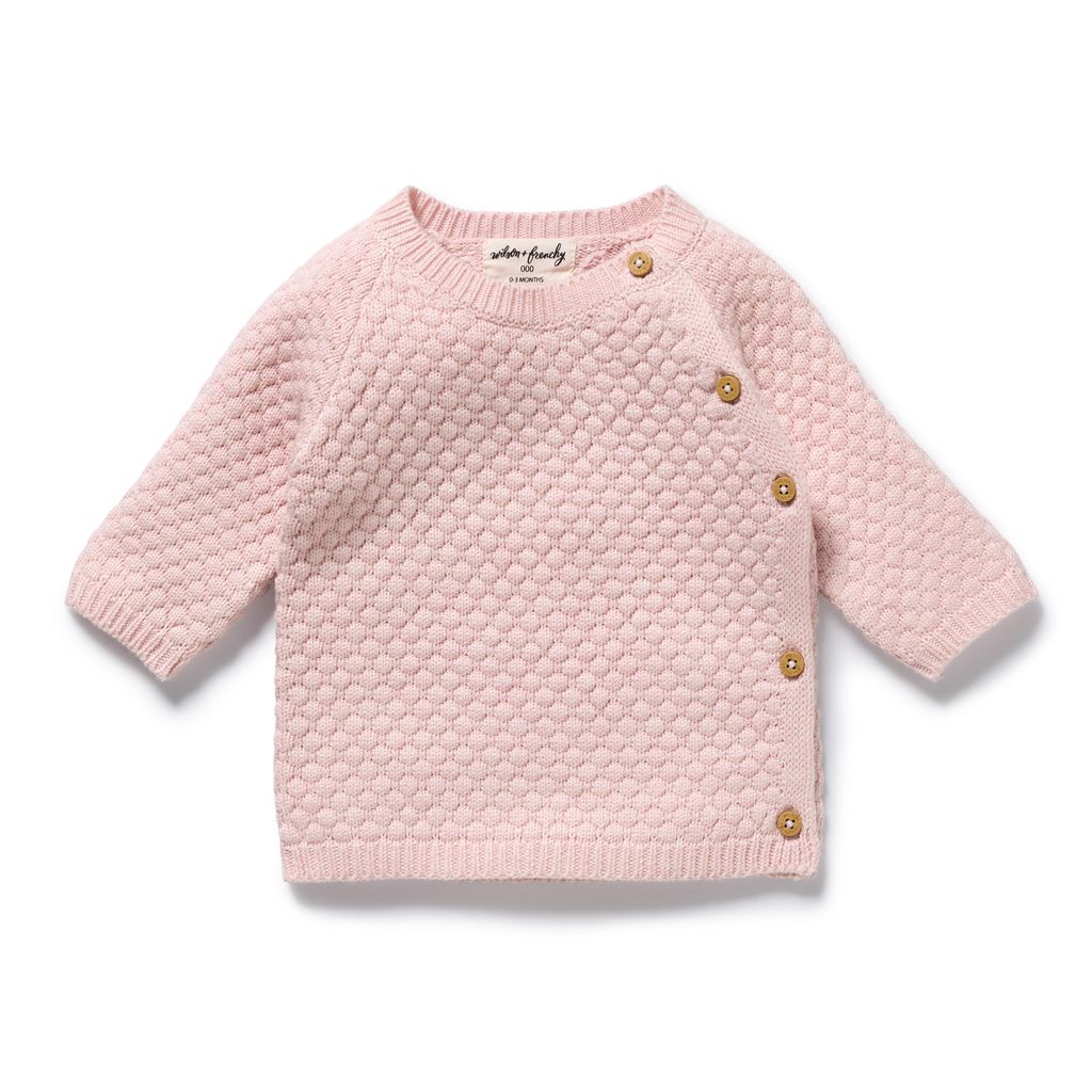Knitted Bubble Kimono Cardigan