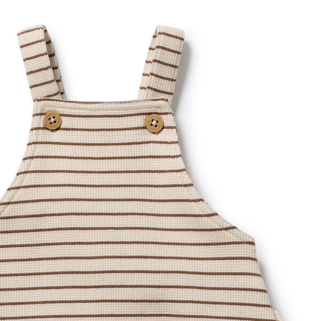 Organic Waffle Overall