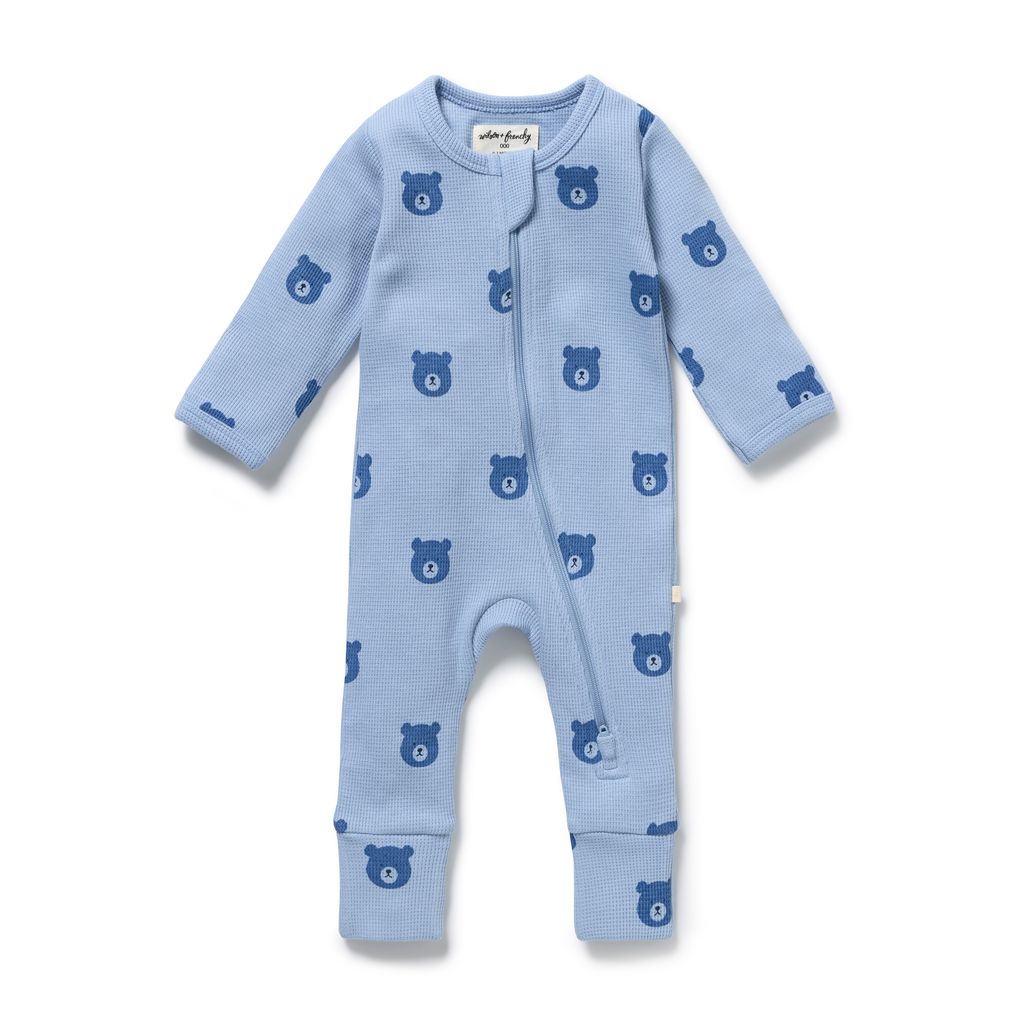 Waffle Zipsuit