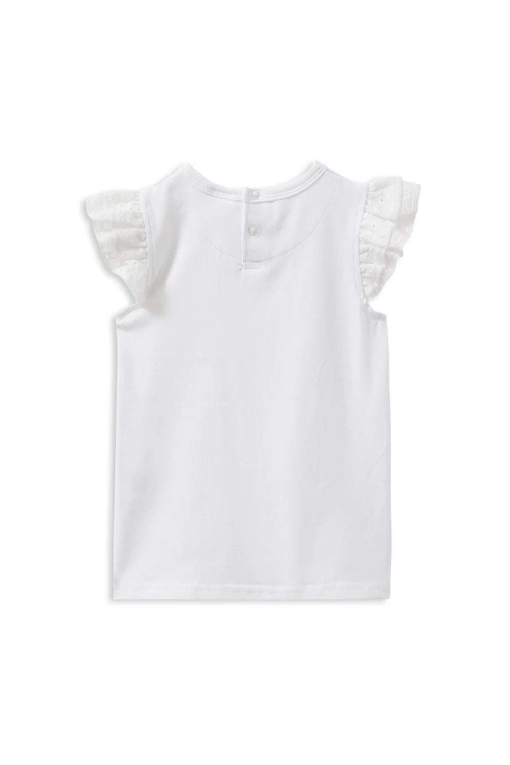 Broderie Frill Tee