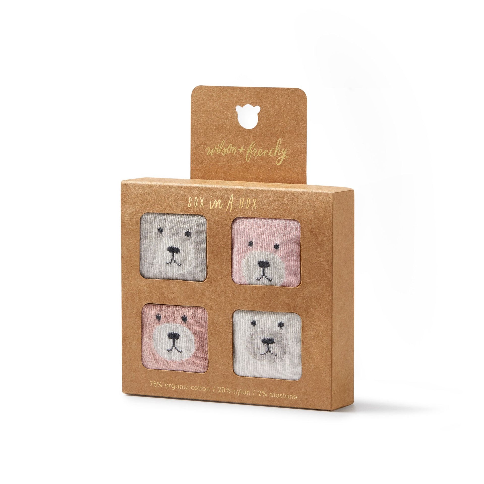 4 Pack Baby Socks